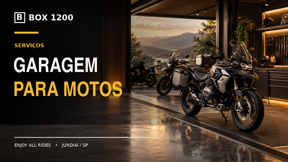 Garagem para motos em Jundiaí: o que avaliar antes de contratar?