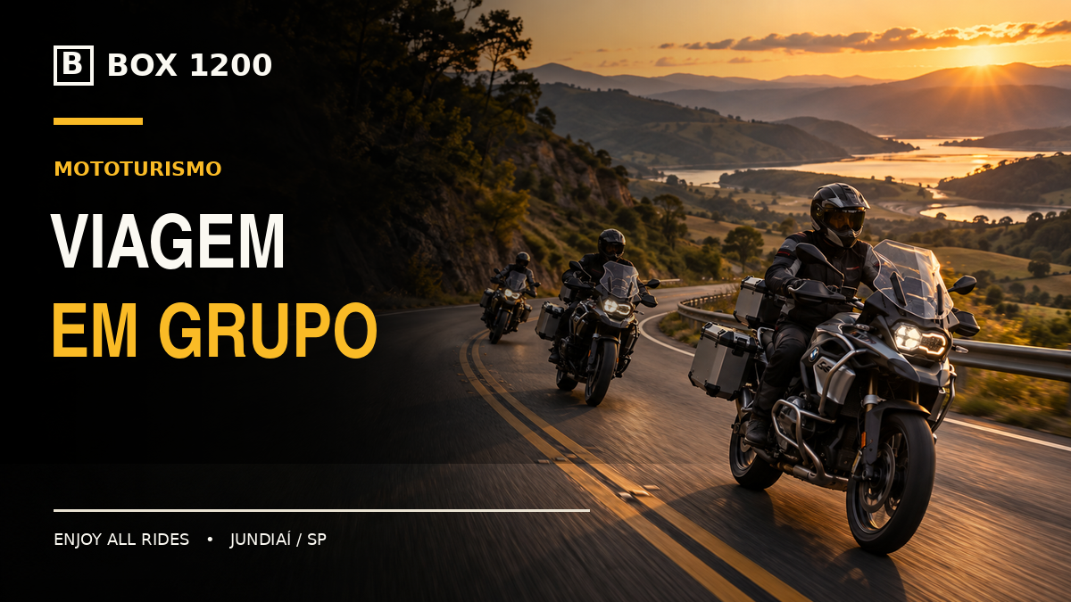 Viajar de moto em grupo: 9 combinados que melhoram a experiência